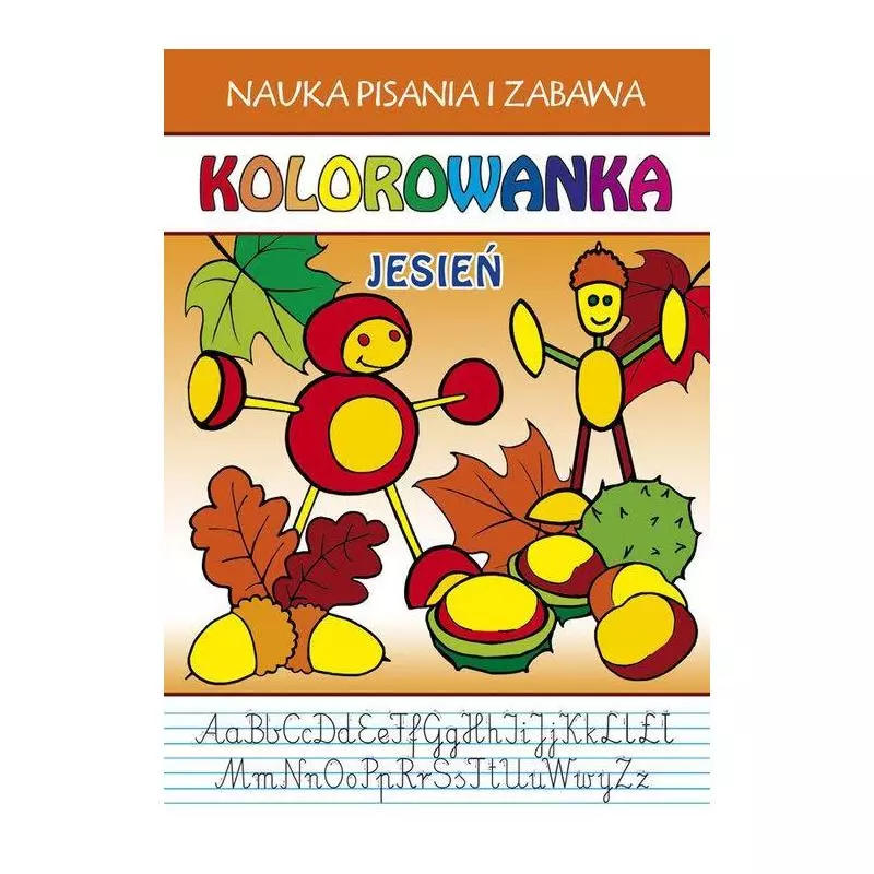 KOLOROWANKA JESIEŃ NAUKA PISANIA I ZABAWA Przemysław Gul, Beata Guzowska - Literat