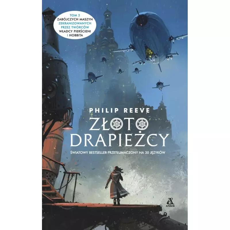 ZŁOTO DRAPIEŻCY ZABÓJCZE MASZYNY 2 Philip Reeve - Amber
