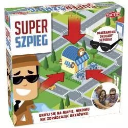 SUPER SZPIEG GRA PLANSZOWA 7+ - Tactic