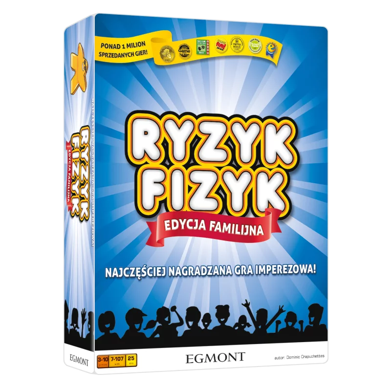 RYZYK FIZYK FAMILY GRA PLANSZOWA 7+ - Egmont
