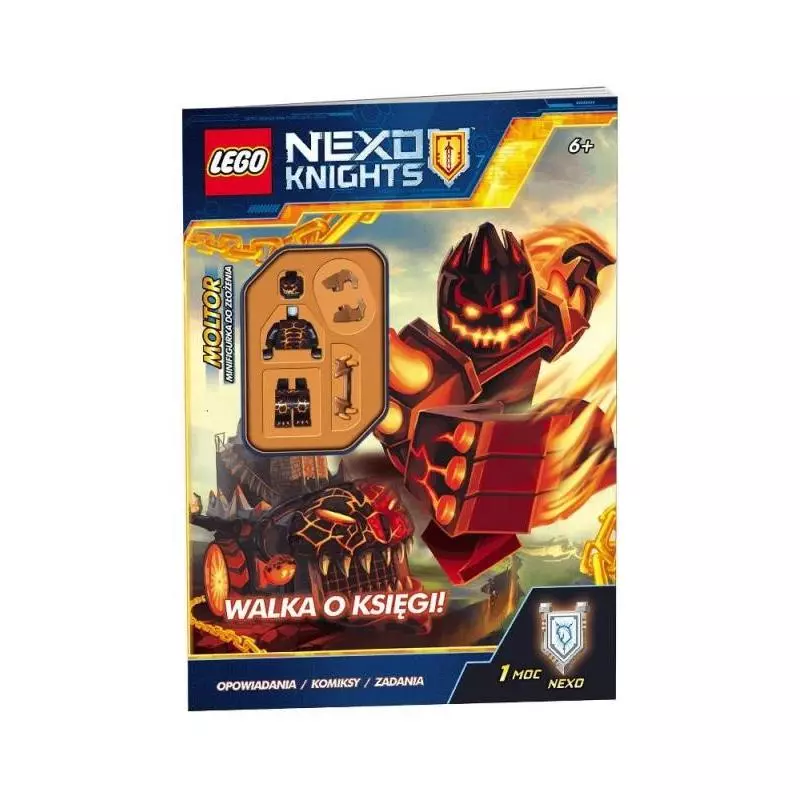LEGO NEXO KNIGHTS. WALKA O KSIĘGI! II GATUNEK 6+ - Ameet