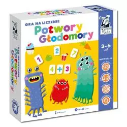 POTWORY GŁODOMORY GRA NA LICZENIE KAPITAN NAUKA 3-6 LAT - Edgard