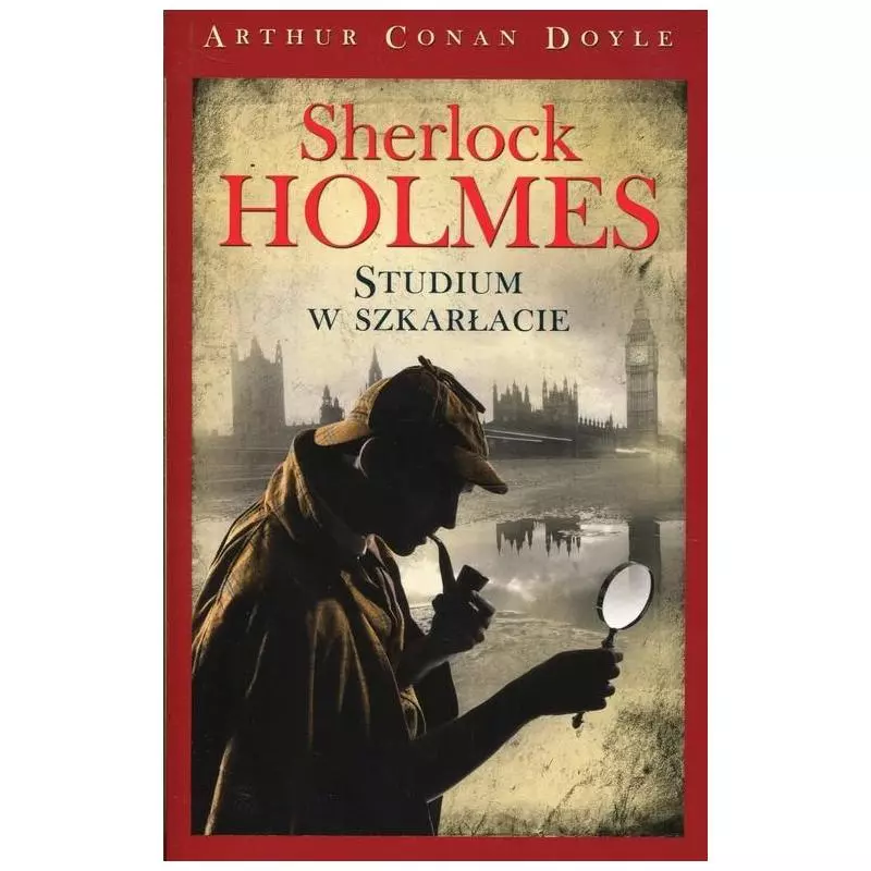 SHERLOCK HOLMES STUDIUM W SZKARŁACIE Arthur Conan Doyle - Olesiejuk