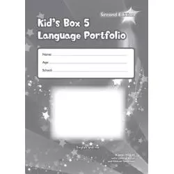 KIDS BOX SECOND EDITION 5 LANGUAGE PORTFOLIO Karen Elliott - Cambridge University Press