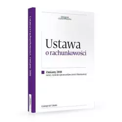 USTAWA O RACHUNKOWOŚCI...