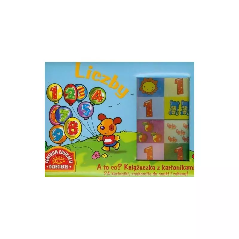 A TO CO? KSIĄŻECZKA Z KARTONIKAMI LICZBY - Papilon
