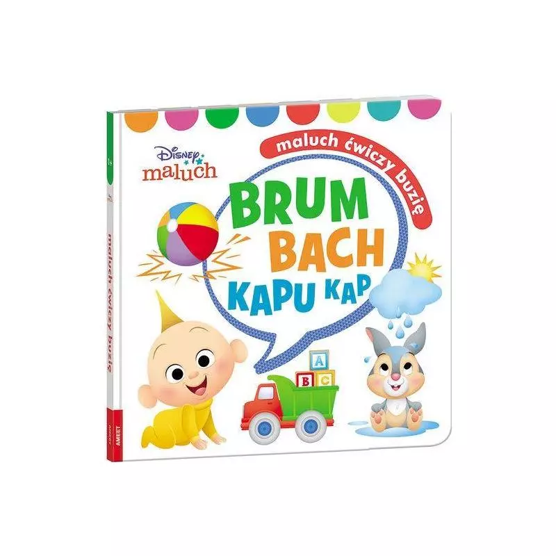 DISNEY MALUCH MALUCH ĆWICZY BUZIĘ BRUM BACH KAPU KAP 1+ - Ameet