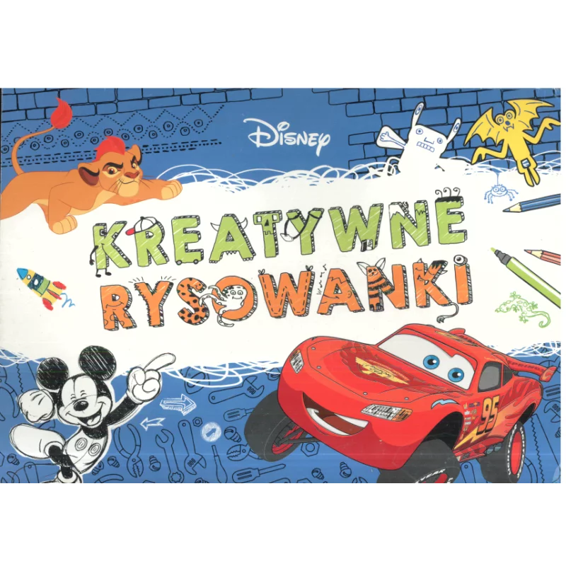 DISNEY KREATYWNE RYSOWANKI - Ameet