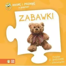 ROSNĘ I POZNAJĘ Z PUZZLAMI ZABAWKI 1+ - Zielona Sowa
