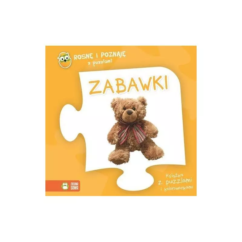 ROSNĘ I POZNAJĘ Z PUZZLAMI ZABAWKI 1+ - Zielona Sowa