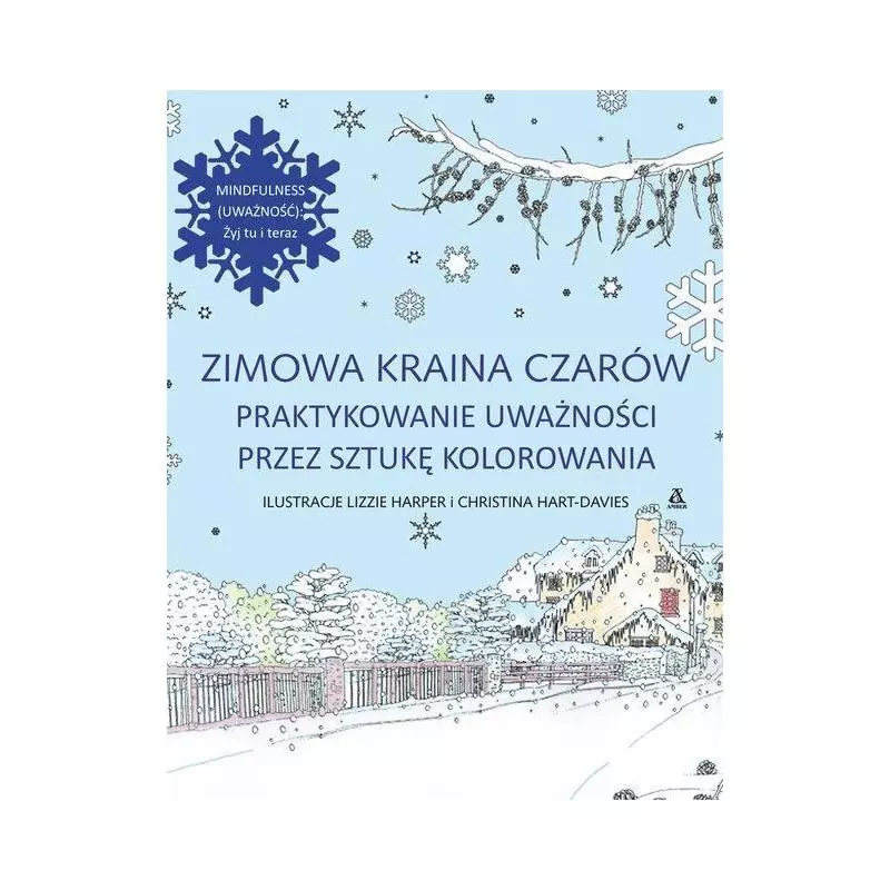 ZIMOWA KRAINA CZARÓW PRAKTYKOWANIE UWAŻNOŚCI PRZEZ SZTUKĘ KOLOROWANIA - Amber