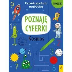 PRZEDSZKOLNIK MALUCHA POZNAJĘ CYFERKI KOSMOS - Wilga