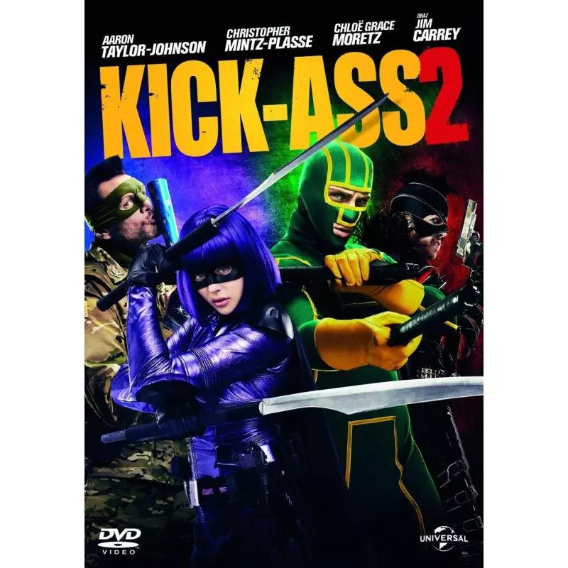 KICK-ASS 2 DVD PL - Tim Film Studio