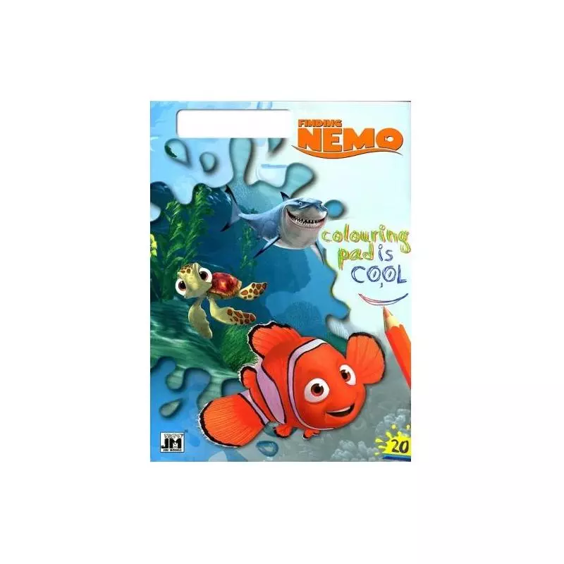 GDZIE JEST NEMO. KOLOROWANKI ZESZYT KREATYWNY - Wilga