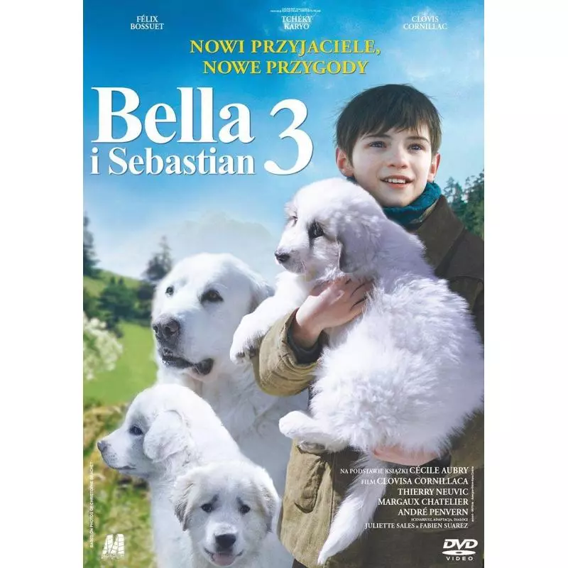 BELLA I SEBASTIAN 3 KSIĄŻKA + DVD PL - Monolith