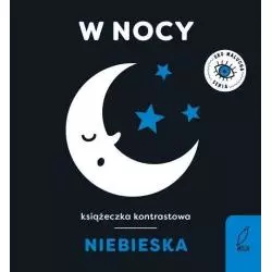 OKO MALUCHA W NOCY KSIĄŻECZKA KONTRASTOWA NIEBIESKA - Wilga