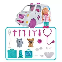 LALKA DOKTOR EVI AMBULANS 2W1 3+ - Simba