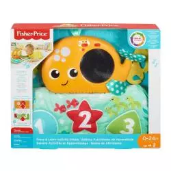 EDUKACYJNY WIELORYBEK ZABAWKA INTERAKTYWNA FISHER PRICE 0+ - Mattel