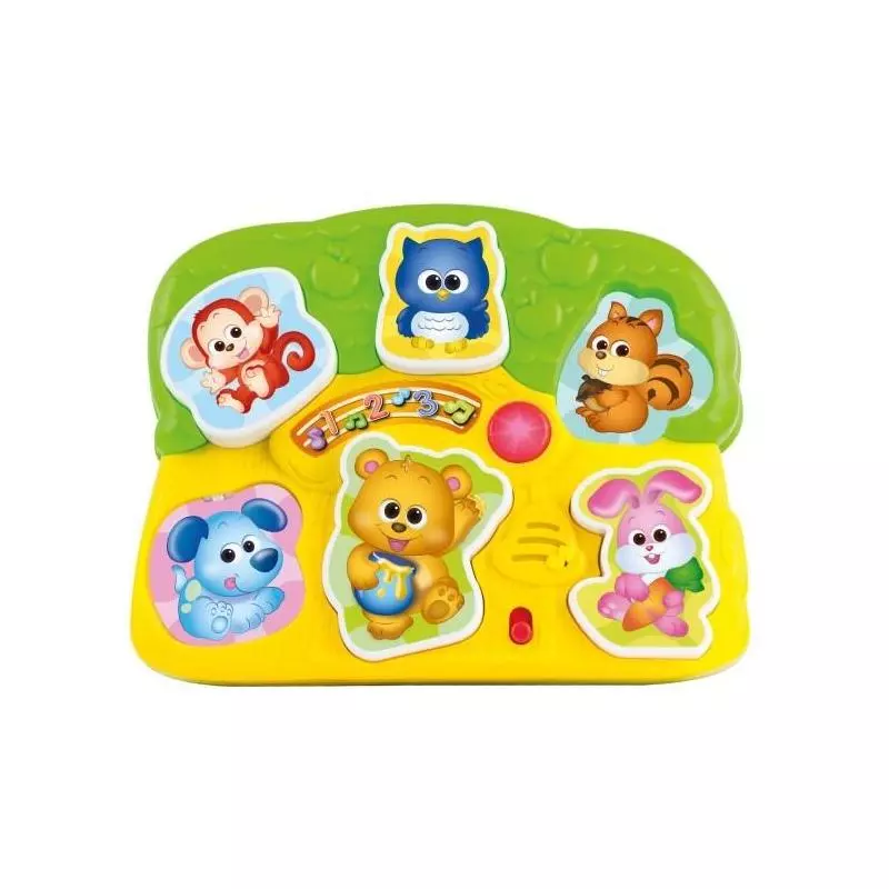 ZWIERZACZKOWE PUZZLE ZABAWKA INTERAKTYWNA SMILY PLAY 12-24M - Anek