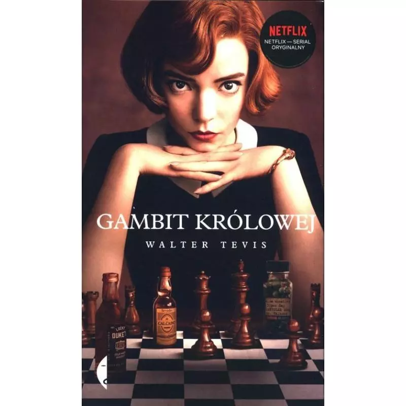 GAMBIT KRÓLOWEJ Walter Tevis - Czarne