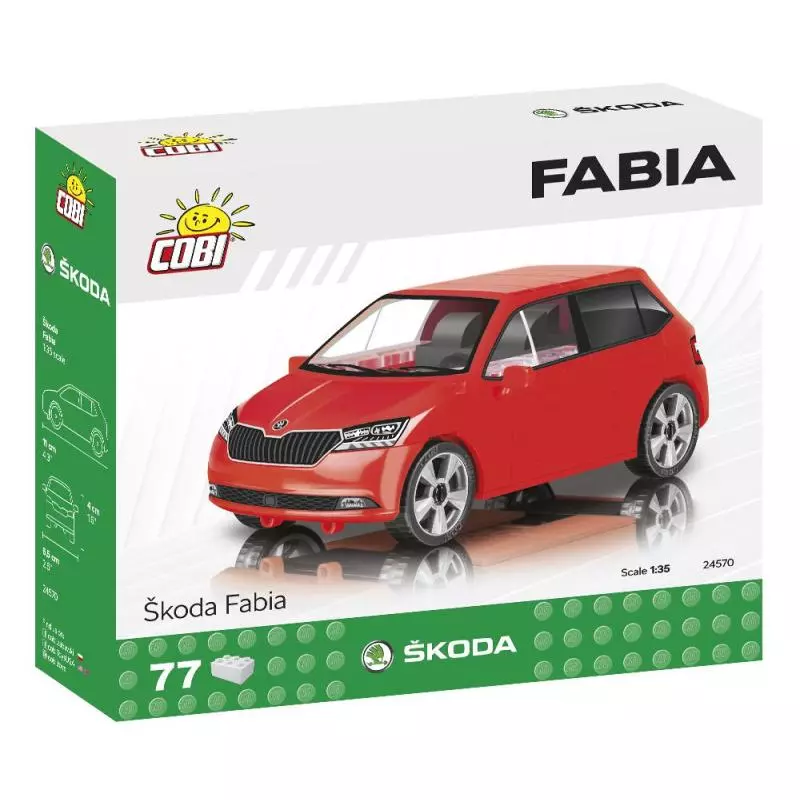 SKODA FABIA KLOCKI COBI 24570 5+ - Cobi