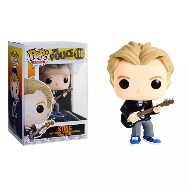 FIGURKA POP ROCKS THE POLICE STING 118 FUNKO - Funko