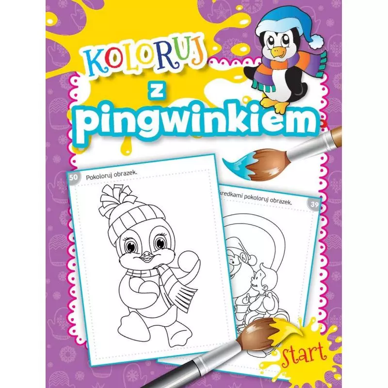 KOLORUJ Z PINGWINKIEM - Olesiejuk