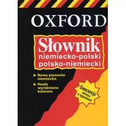 SŁOWNIK NIEMIECKO-POLSKI POLSKO-NIEMIECKI - Oxford