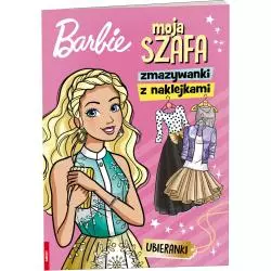 BARBIE MOJA SZAFA ZMAZYWANKI Z NAKLEJKAMI - Ameet