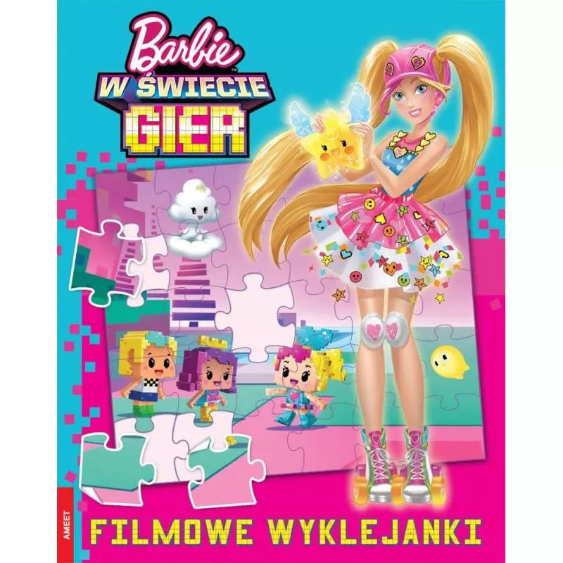 BARBIE W ŚWIECIE GIER FILMOWE WYKLEJANKI - Ameet