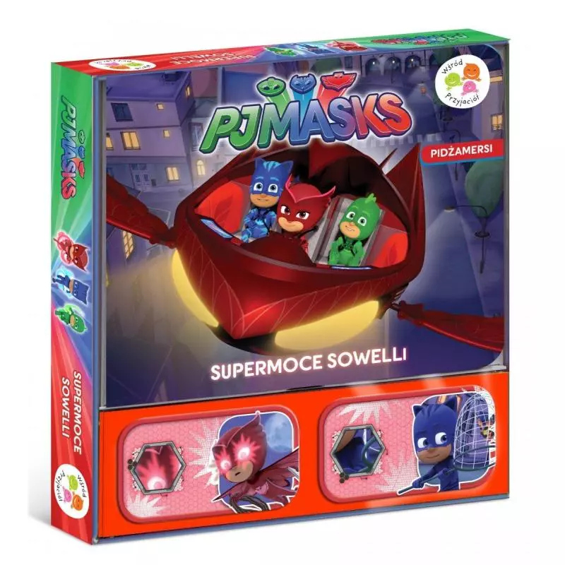 SUPERMOCE SOWELLI PJMASKS PIDŻAMERSI WŚRÓD PRZYJACIÓŁ - Media Service Zawada SUPERMOCE SOWELLI PJMASKS PIDŻAMERSI WŚRÓD PRZYJACIÓŁ - Media Service Zawada