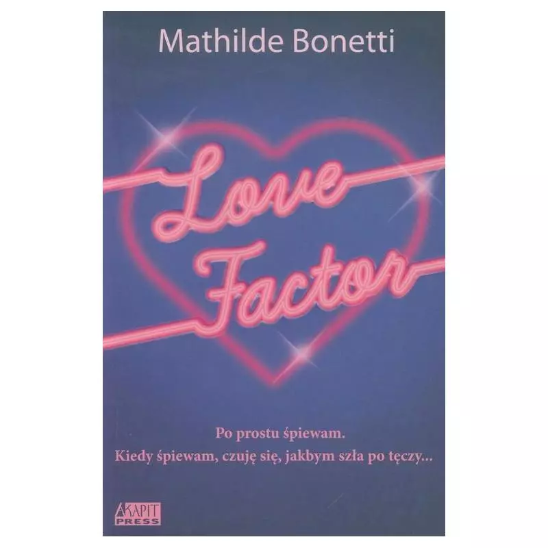 LOVE FACTOR Mathilde Bonetti - Akapit Press