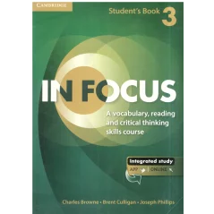 IN FOCUS STUDENTS BOOK 3 Charles Browne, Brent Culligan, Joseph Phillips - Cambridge University Press