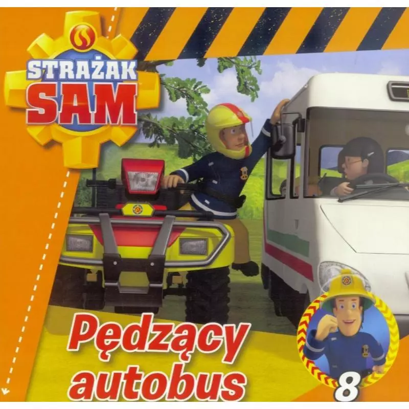 STRAŻAK SAM 8 PĘDZĄCY AUTOBUS - Media Service Zawada