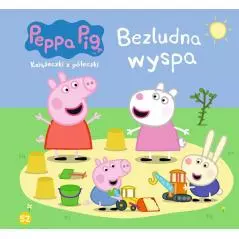 BEZLUDNA WYSPA ŚWINKA PEPPA KSIĄŻECZKI Z PÓŁECZKI 52 - Media Service Zawada