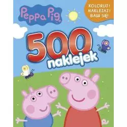 500 NAKLEJEK KOLORUJ NAKLEJAJ BAW SIĘ ŚWINKA PEPPA - Media Service Zawada