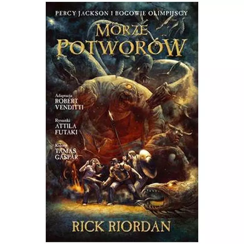MORZE POTWORÓW Rick Riordan - Galeria Książki