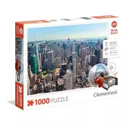 NEW YORK PUZZLE 1000 ELEMENTÓW VIRTUAL REALITY - Clementoni