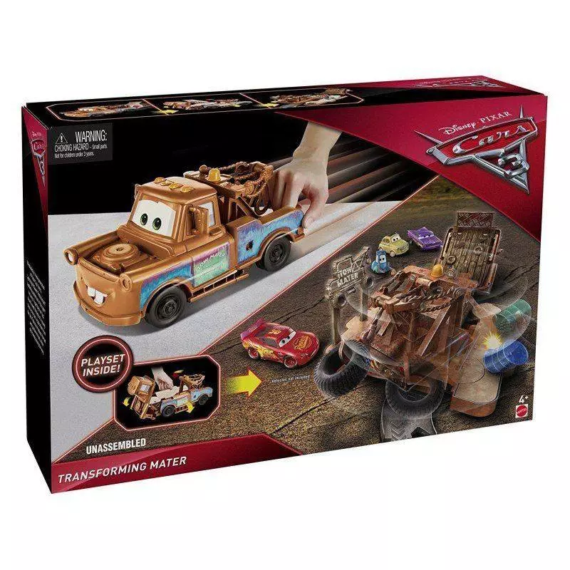 ZŁOMEK CARS 3 ROZKŁADANE AUTO 4+ - Mattel