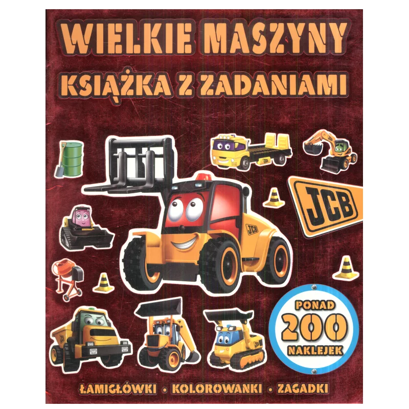 WIELKIE MASZYNY KSIĄŻKA Z ZADANIAMI - Olesiejuk