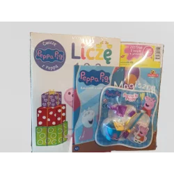 ŚWINKA PEPPA LICZĘ 1 2 3 + FIGURKA PEPPY Z AKCESORIAMI - Media Service Zawada