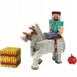 STEVE + KOŃ FIGURKA MINECRAFT 6+ - Tm Toys
