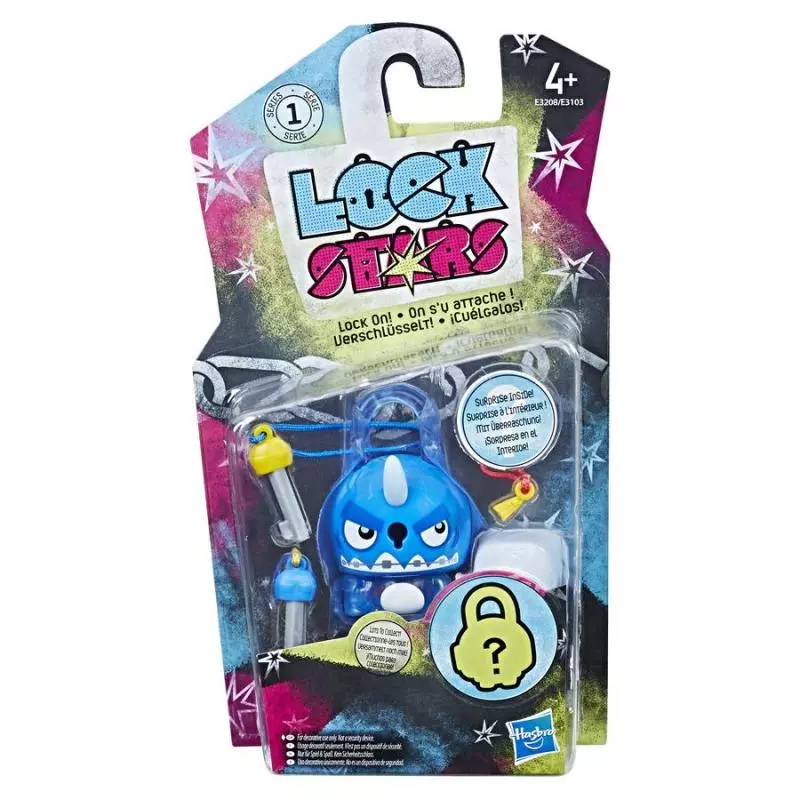 KŁÓDKA LOCK STARS NIEBIESKI REKIN 4+ - Hasbro