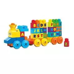 MUZYCZNY POCIĄG ABC KLOCKI MEGA BLOKS FISHER-PRICE 12M+ - Mattel