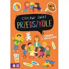 CIEKAWY ŚWIAT PRZEDSZKOLE ZADANIA Z NAKLEJKAMI! 4+ - Wilga