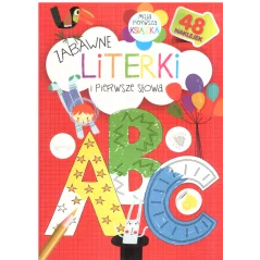 ZABAWNE LITERKI I PIERWSZE SŁOWA MOJA PIERWSZA KSIĄŻKA - Olesiejuk