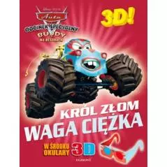 DISNEY AUTA 3D KRÓL ZŁOM WAGA CIĘŻKA - Egmont