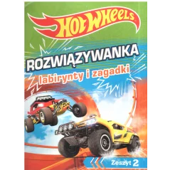 HOT WHEELS ROZWIĄZYWANKA LABIRYNTY I ZAGADKI - Olesiejuk