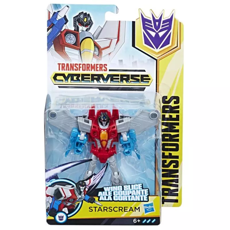 FIGURKA TRANSFORMERS CYBERVERSE STARSCREAM 6+ - Hasbro