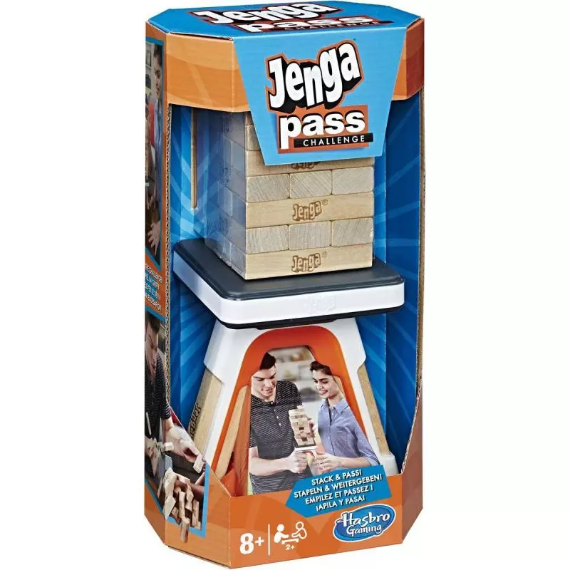 JENGA PASS CHALLENGE GRA ZRĘCZNOŚCIOWA 8+ - Hasbro